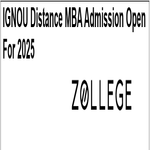 IGNOU Distance MBA Admission Open For 2025